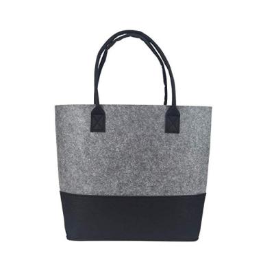 China Shopper Polyester 2mm 35x30x15cm 300gsm Felt Tote Bag for sale