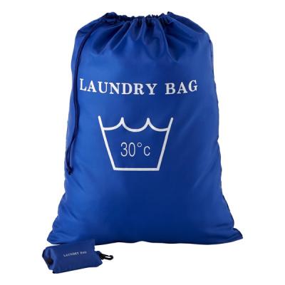 China Non Woven String 134T 30x40cm Laundry Basket Backpack for sale