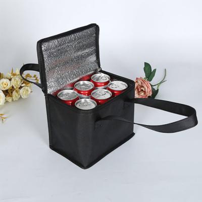 China 50x2.5cm 6 Can 2mm EPE 80gsm Promotional Insulated Lunch Bags for sale