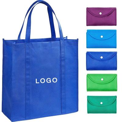 China Supermarket Handles 30cm 40x40x10cm Foldable Non Woven Bag for sale