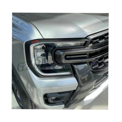 China Never rust 4x4 Auto Parts Car Front Lights Cover Fit Ranger Series Offroad for sale