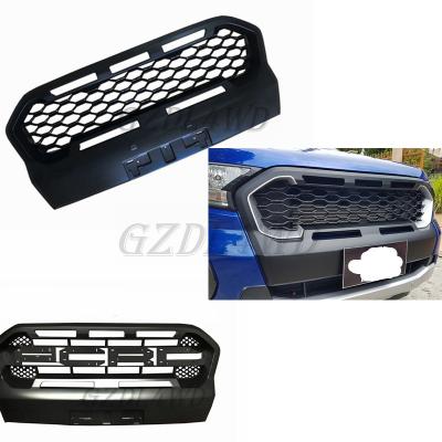 China Plastic Car Front Grill Mesh Body Kit For Ranger Wildtrak T8 2018+ for sale