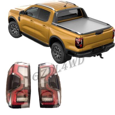 China Smoked Black 4wd Tail Lights For Ford Ranger 2023 Tail Lamp Replacement for sale