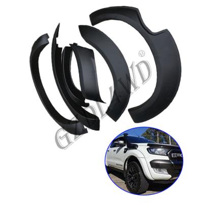 China Car Parts Black Ford Ranger Wheel Arches T7 2015-2018 for sale