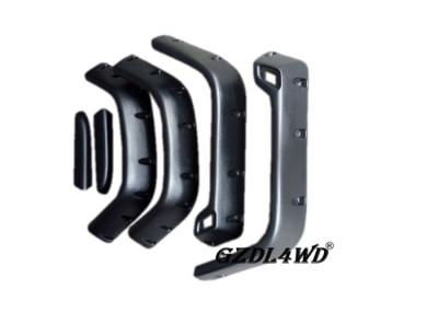 China ABS Wide Jeep Wrangler Tj Fender Flares Black With Textured Surface Finish for sale