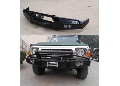 China Nissan GQ Patrol Y60 Front Bumper Guard Rolled Steel Heavy Duty Truck for sale