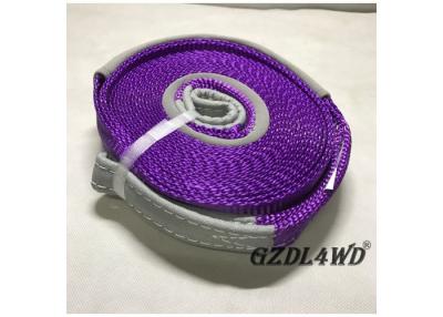 China Recovery Kits 4x4 Off Road Accessories  Vehicle Tow Straps Purple Shock Absorbent for sale