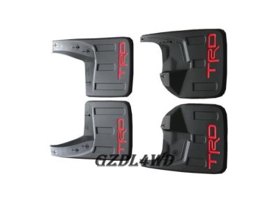 China Matt Black TRD Front And Rear Mud Flaps For Toyota Hilux Revo 2016 for sale