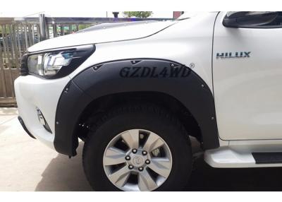 China Hilux Revo Body Parts Wheel Arch Fender Trims / 4x4 Fender Flares For Toyota Pickup for sale