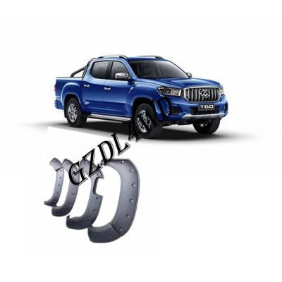 China ABS 4x4 Wheel Arch Flares For LDV Maxus T60 / Plastic Wide Car Wheel Arch Fender for sale