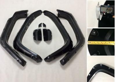 China Llamaradas del arco de la rueda del negro 4x4 del crucero de Toyota FJ con los tornillos y la cinta decorativos de 3M en venta