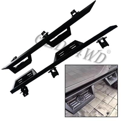 China Offload 4x4 Body Kits Steel Running Boards Side Step For Jeep Wrangler Jl for sale