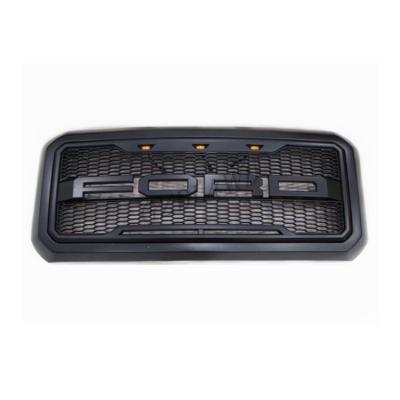 China Matte Black Front Grill Mesh For Ford F250 2011 2016 / Super Duty Raptor Grille for sale