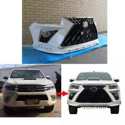 Chine Les kits de corps de l'ABS 4x4/automobile ont modifié le kit de corps de remontée du visage de Lexus LX570 de hausse de Hilux Revo Rocco à vendre