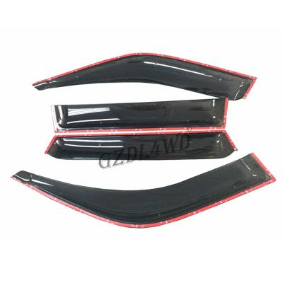 China 3M Tape Installation Car Window Visors For Toyota Landcruiser 80 LC80 for sale