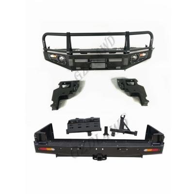 China FJ100 Bull Bar Heavy Duty Front Bumper For Toyota Land Cruiser 100 Series for sale