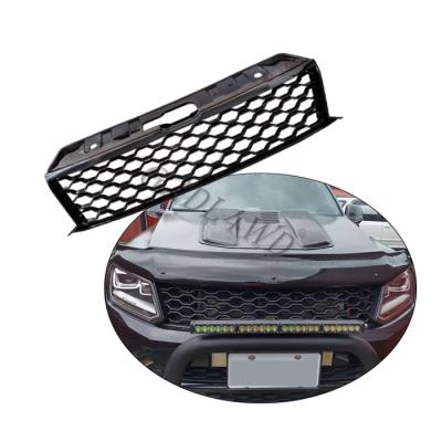 China Gloss Black Front Grill Mesh For VW Amarok Auto Grille for sale