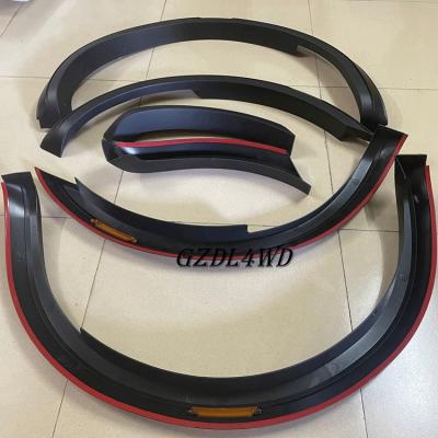 China Wheel Arch Fender Flares 4x4 Fender Flare For Ford Ranger T7 T8 2015-2019 With Reflective Sticker for sale