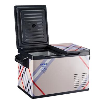 China 35GB12/24v Large Capacity Portable Compressor Refrigerator Freezer For Camping for sale