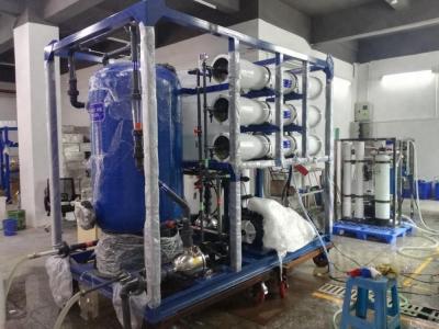 China Sistema da dessanilização da osmose reversa da água do mar 380GPD à venda