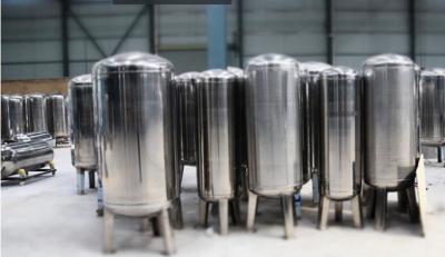 China Stainless Steel Water Treatment Spare Parts , Pressure Vessel Water Tank for sale