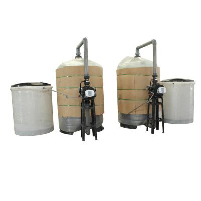 China 40m3 / Hour FRP Cation Exchange Water Softener for sale