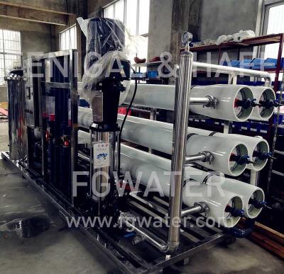 Chine système de traitement de l'eau d'osmose d'inversion de 415V 108TPH à vendre