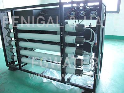 China Mobile Seawater Reverse Osmosis Plant , Sea Water Purification System for sale