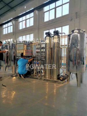 China Osmose reversa eletrônica do Seawater 100TPD para a água de alimentação da caldeira à venda