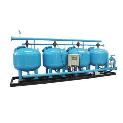 China Shallow Rapid Sand Filter Units For Surface Underground Water Purification for sale