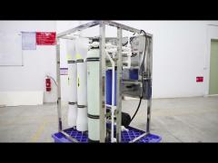Purifying Seawater Reverse Osmosis System Carbon Steel 60000GPD 5 - 35˚