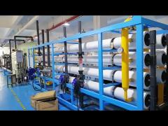 Industrial Reverse Osmosis System Marine Seawater 64000 GPD 5 - 35˚C