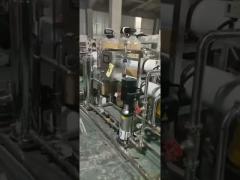 Industrial Reverse Osmosis Machine Carbon Steel 5 - 35˚C Skid Mount