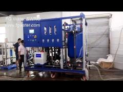 Sea Water Reverse Osmosis Desalination System 0.5-100m3/H 380GPD