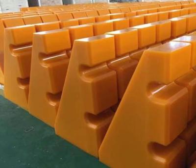 China polyurethane coil storage floor pad/saddle for sale