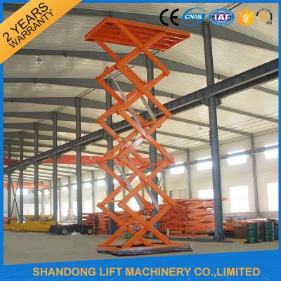 China CE Hydraulic Stationary Scissor Lift Work Table for Warehouse Cargo Lift for sale