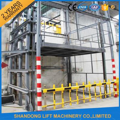 China 3.5 Tons Hydraulic Deck Lift Elevator , Warehouse Goods Elevator Lifts Commercial for sale