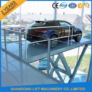 China Residential Car Lifting Hydraulic Garage Car Elevator For Home Garage CE ISO SGS for sale