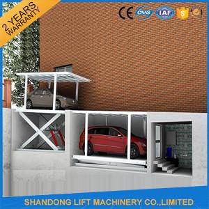 China CE Double Parking Car Lift , Residential Garage Portable Car Hoist Equipment for sale