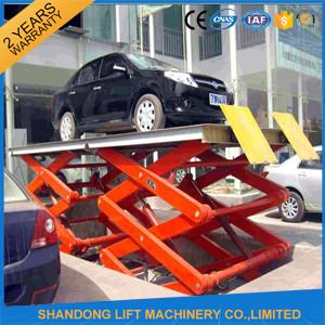 China CE Hydraulic Car Parking System Double Scissor Lift Table with 2m - 12m Lift Height for sale