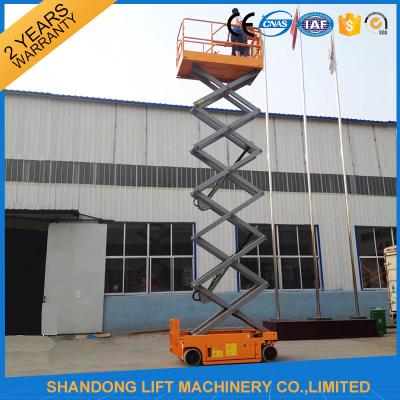 China Self Propelled Scissor Lifts Hire , Hydraulic Mobile Elevated Work Platform  for sale