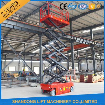 China Self Moving Light Duty Scissor Lifting Platform with Fault Diagnostic System for sale