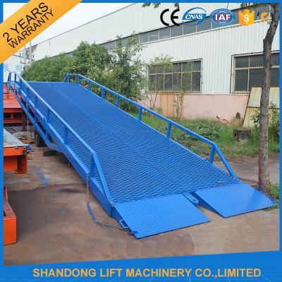 China 8T mobile dock leveler Warehouse Hydraulic Container Loading Ramps with CE for sale