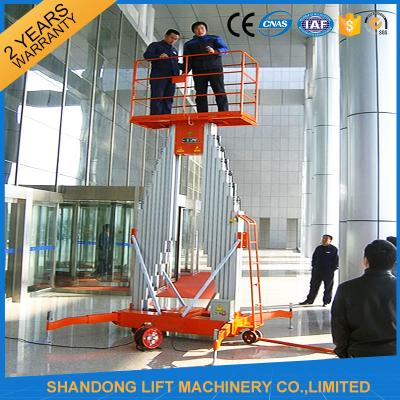 China Mobile Aerial Working Electric Lift Ladder Renting Scaffolding with 4 Wheels for sale