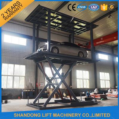 China Garage Elevator Automated Car Parking System with Limit Switch System Safety device for sale