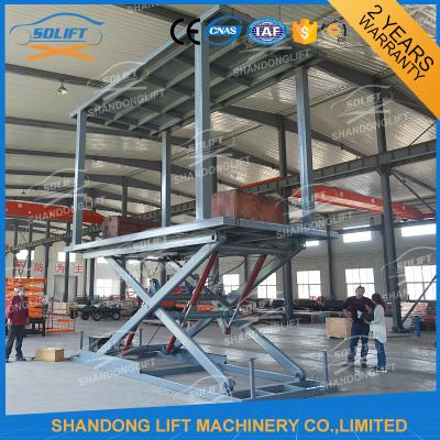China 3.5T Double Car Scissor Lift Hydraulic Automated Car Parking System for sale