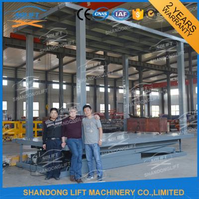 China 3T Double Deck Car Parking System 2 Car Stacker for Private Villa Double Car Parking Lift for sale