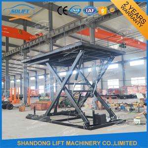 China 3M Super Steady Small Car Lift Scissor Used Car Hoist Lift With CE for sale