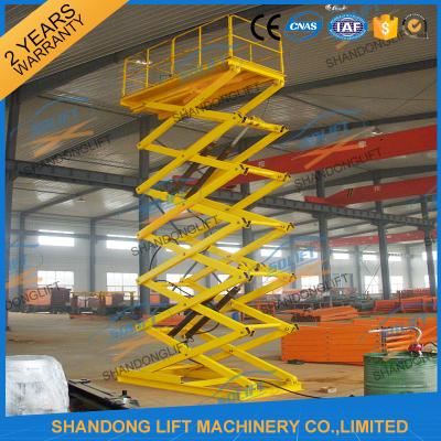 China 1T 9M Hydraulic Warehouse Cargo Lift Vertical Freight Lift Platform with CE for sale