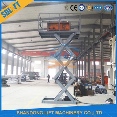 China CE 1T 4M Lightweight Scissor Lift Table For Cargo Moving Te koop